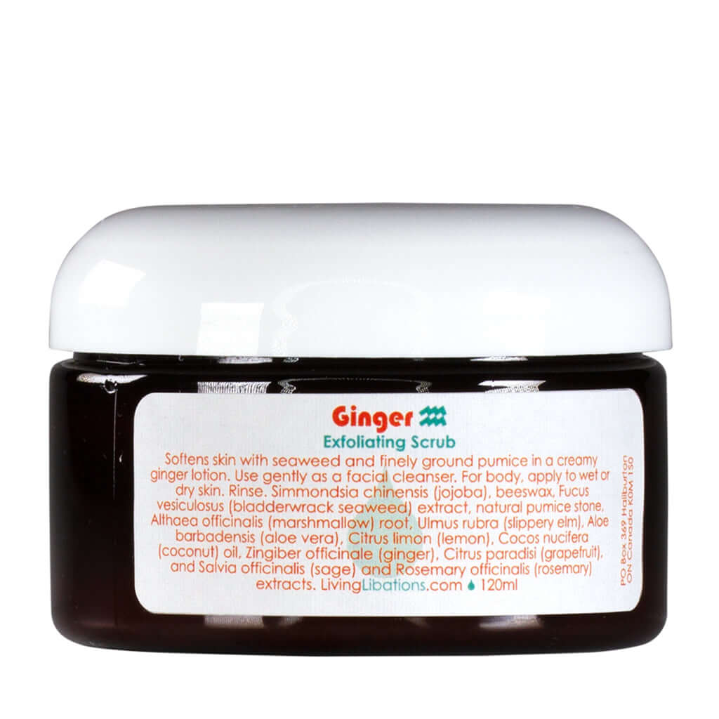 Ginger Exfoliating Scrub 120ML - Living Libations