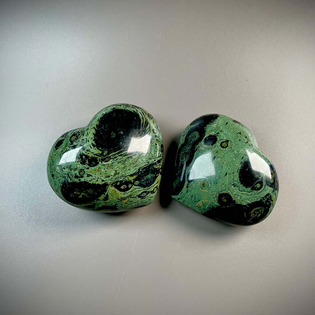 Kambaba Jasper Hearts
