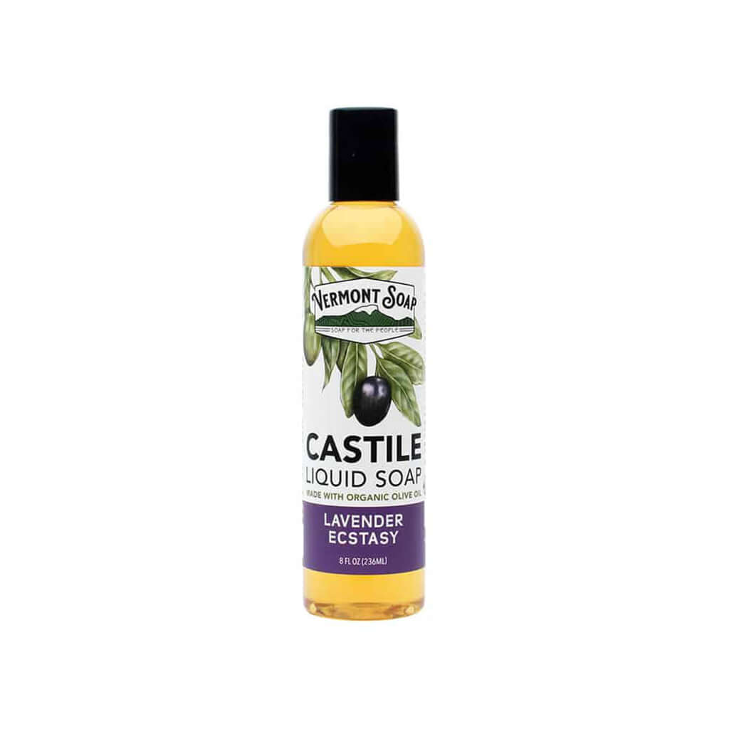 Lavender Ecstasy Castile Liquid Soap - Vermont Soap