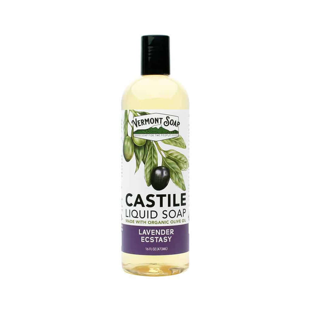 Lavender Ecstasy Castile Liquid Soap - Vermont Soap