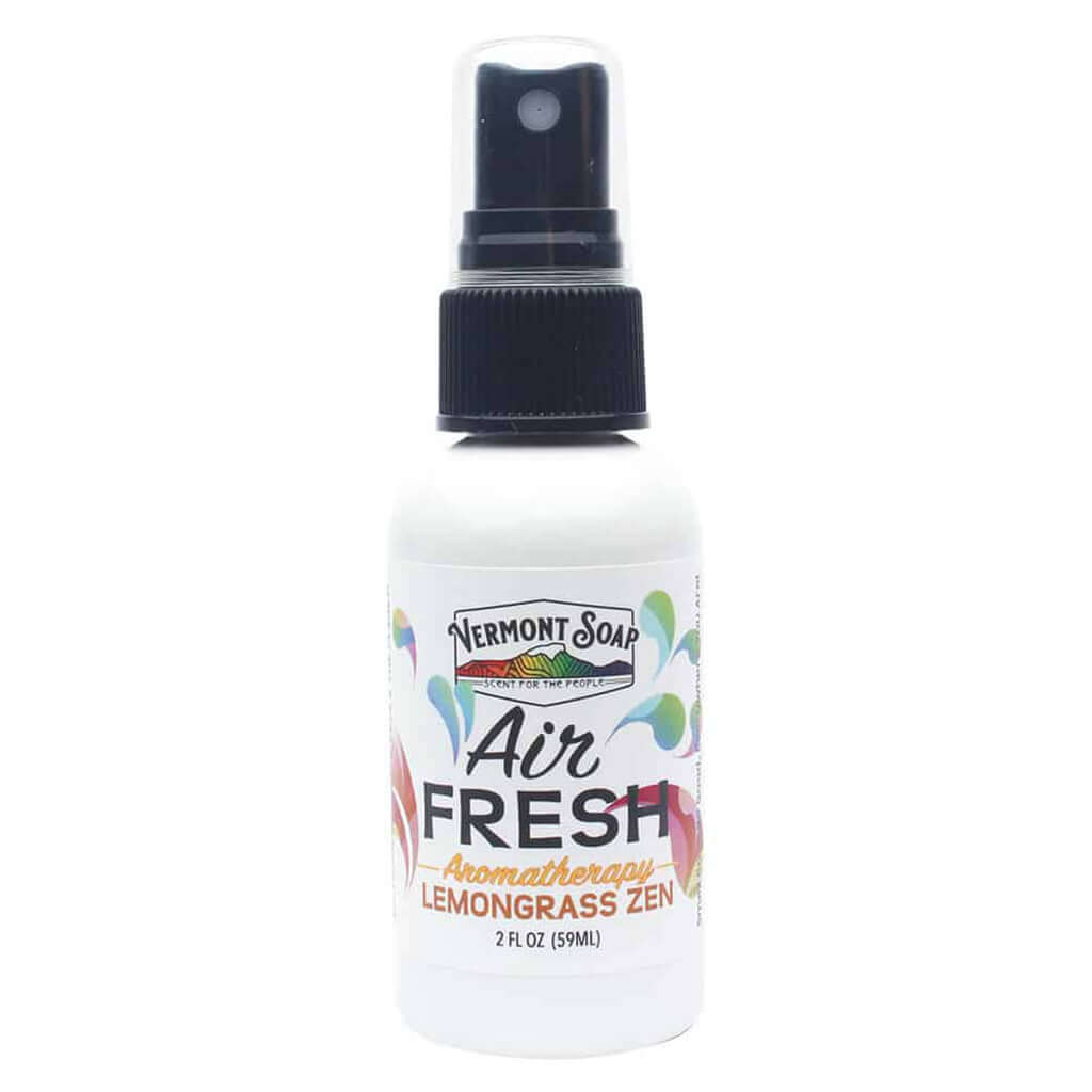 Lemongrass Zen Air Fresh Aromatherapy Spray Mister - Vermont Soap
