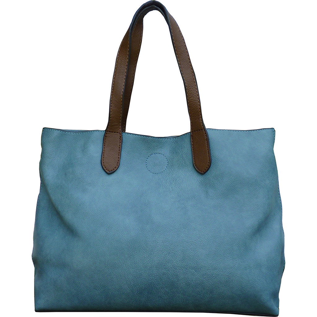 Mariah Medium Convertible Tote - Light Denim-Live in the Light Naturally Ltd