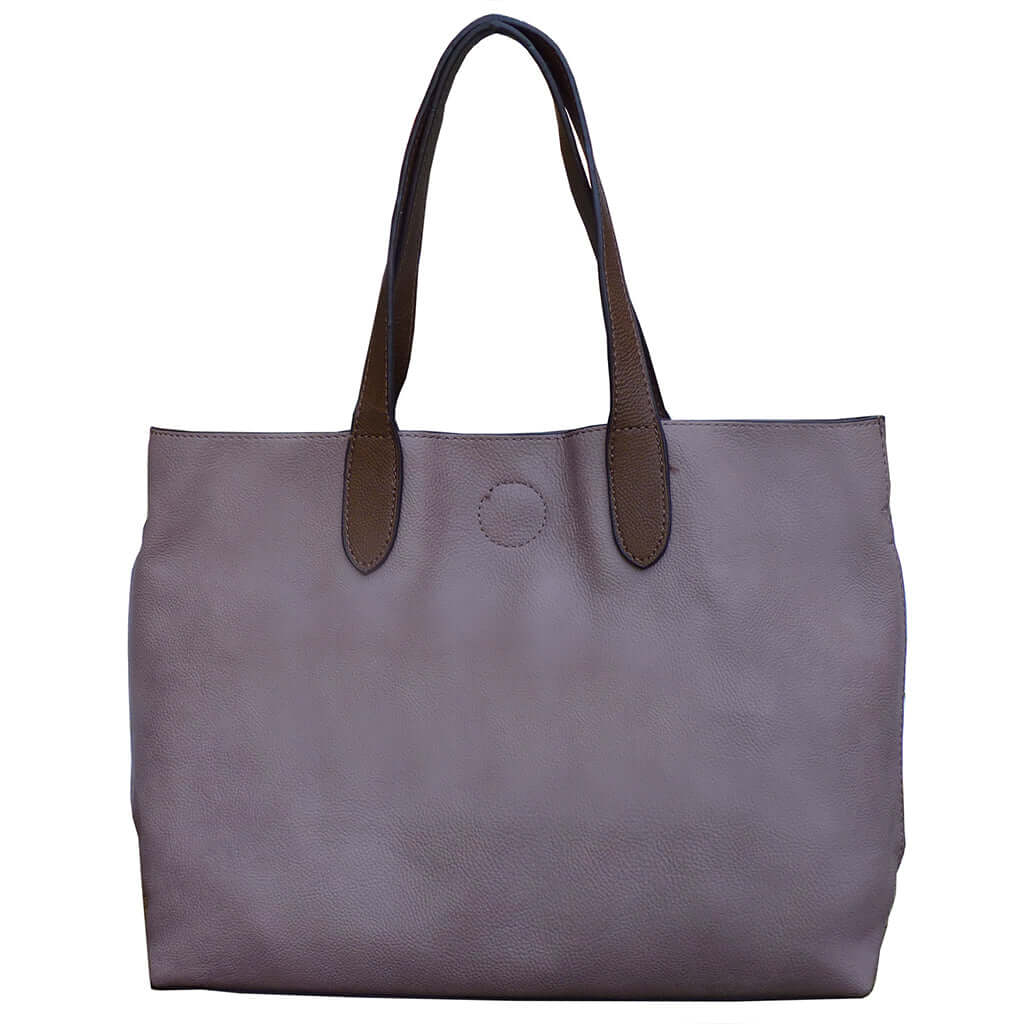 Mariah Medium Convertible Tote - Mauve