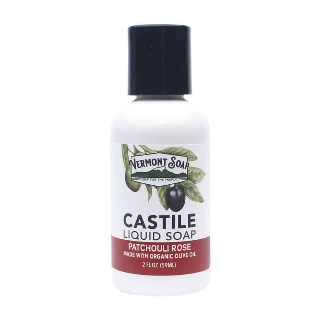Patchouli Rose Castile Liquid Soap - Vermont Soap