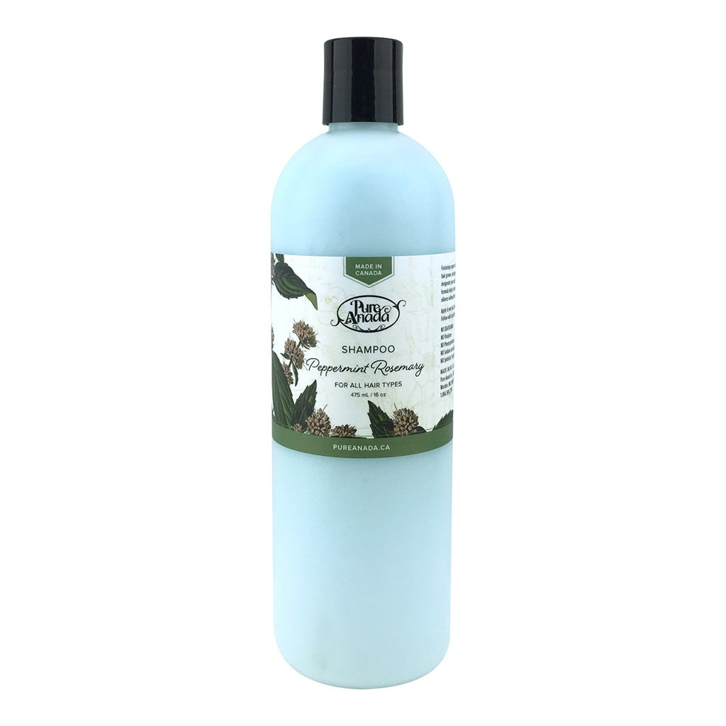 Peppermint Rosemary Shampoo 475ml-PureAnada-Live in the Light