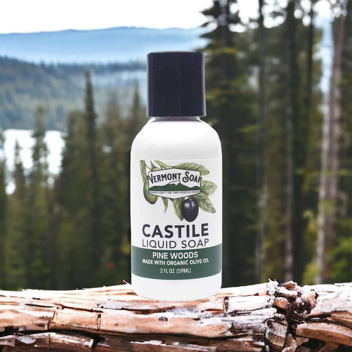 Pine Woods Castile Liquid Soap - Vermont Soap