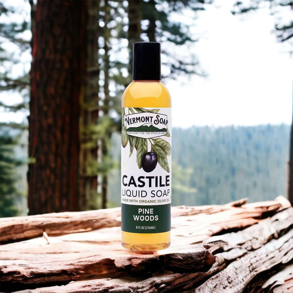 Pine Woods Castile Liquid Soap - Vermont Soap