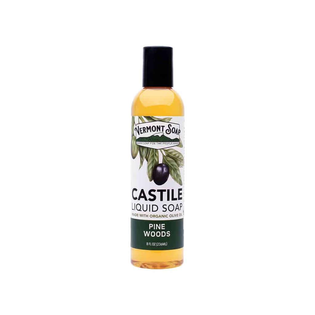 Pine Woods Castile Liquid Soap - Vermont Soap