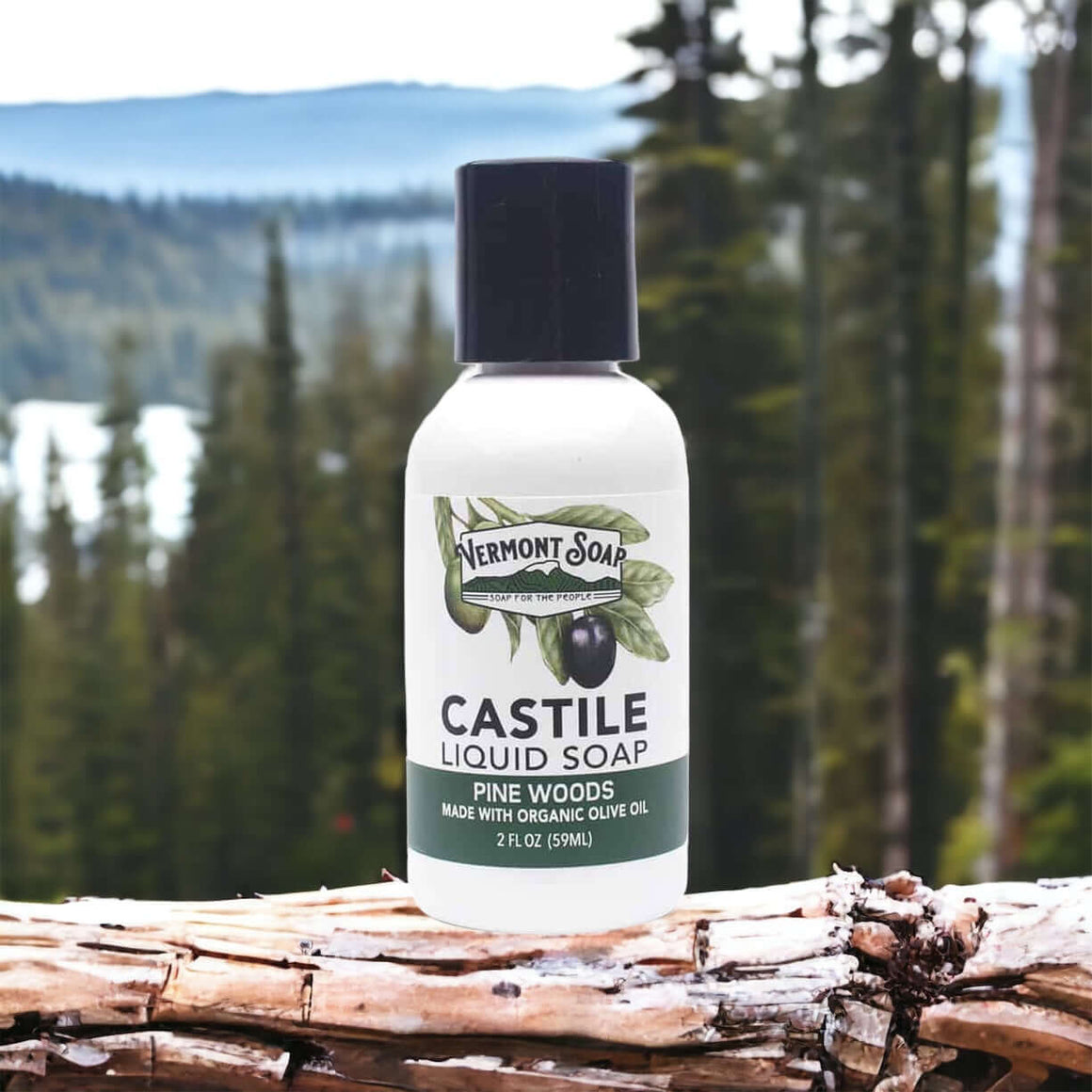 Pine Woods Castile Liquid Soap - Vermont Soap