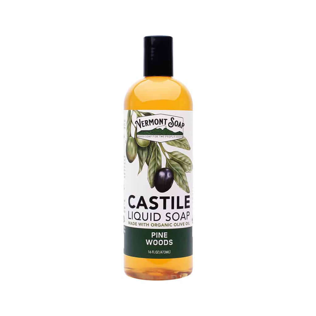 Pine Woods Castile Liquid Soap - Vermont Soap