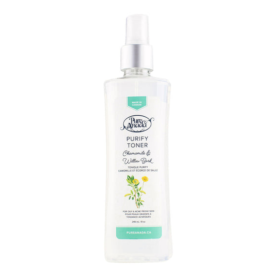 Purify Toner - Chamomile & Willow Bark 240ml-PureAnada-Live in the Light