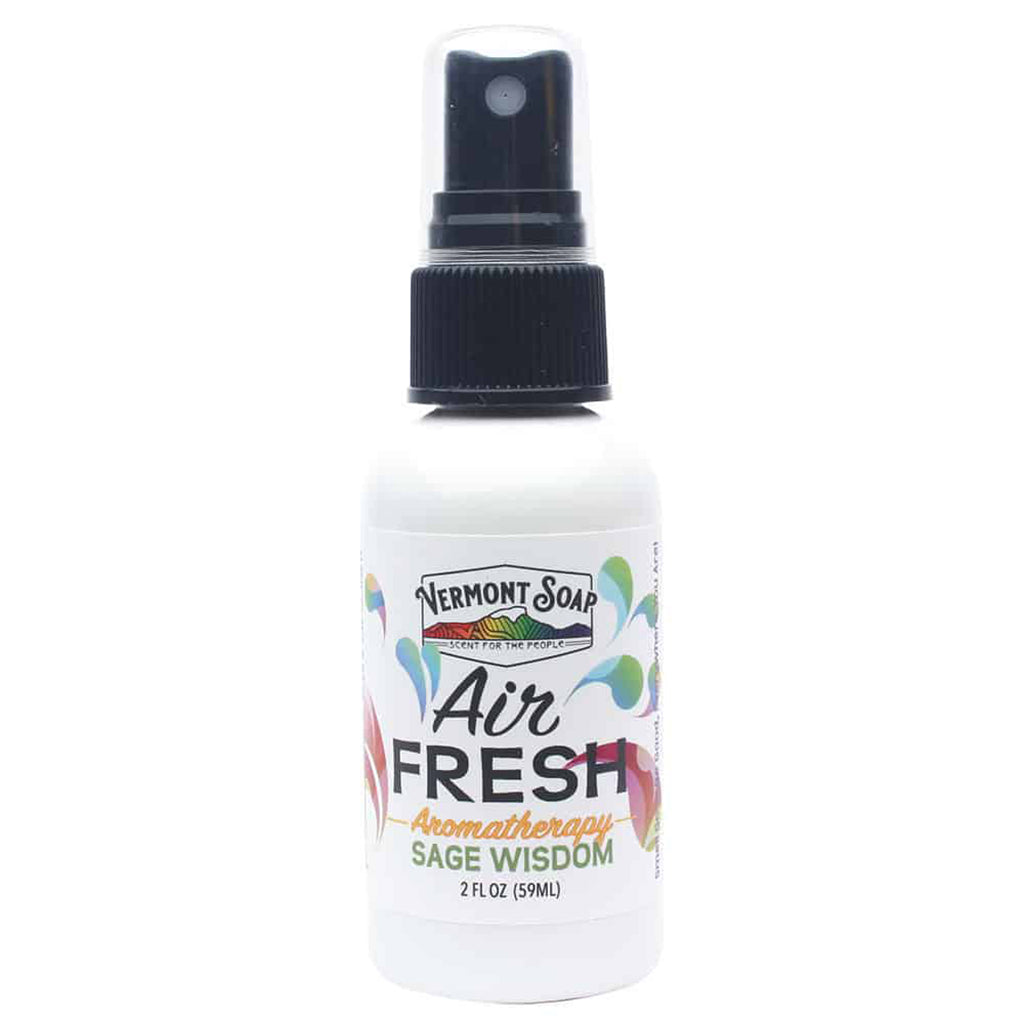 Air Fresh Aromatherapy Spray Mister - Sage Wisdom-VERMONT SOAP-Live in the Light