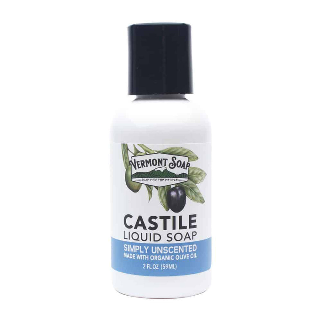 Simply Unscented Castile Liquid Soap - Vermont Soap