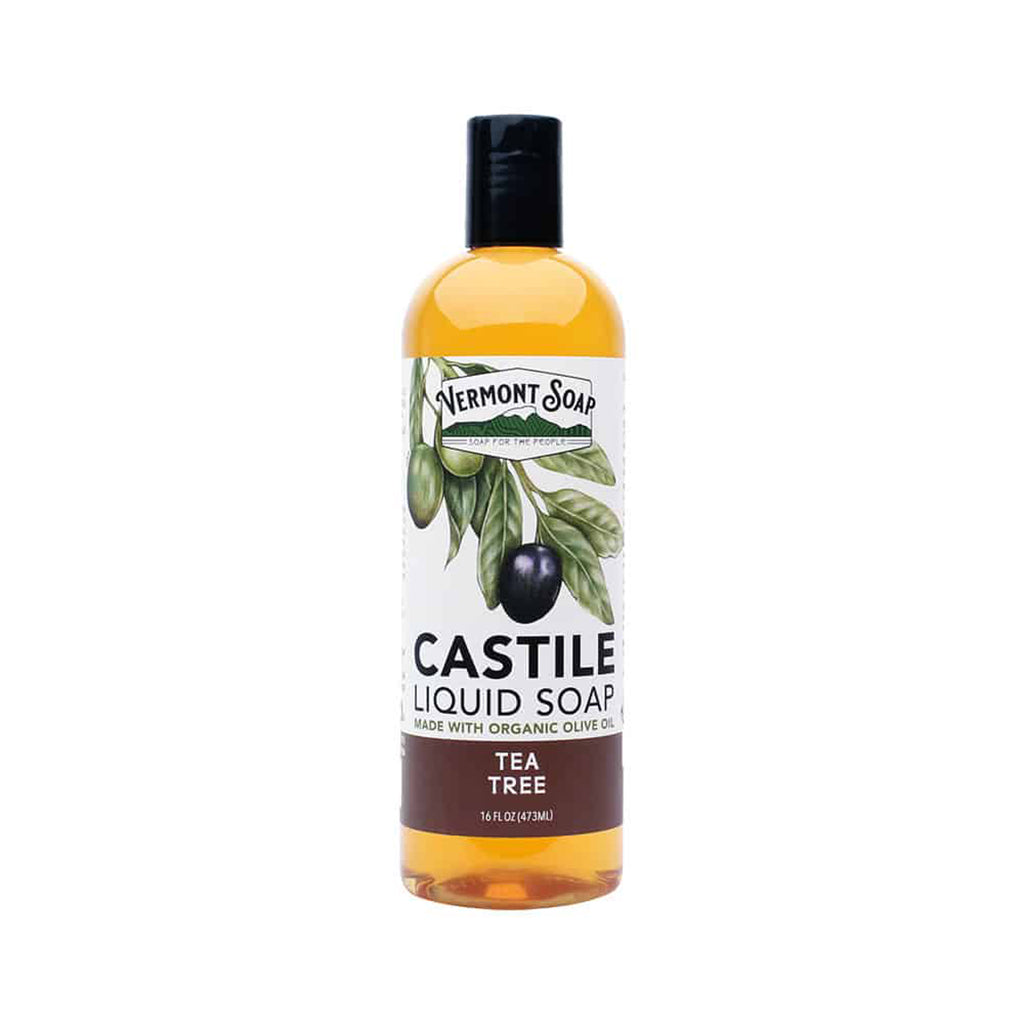 Tea Tree Castile Liquid Soap - Vermont Soap