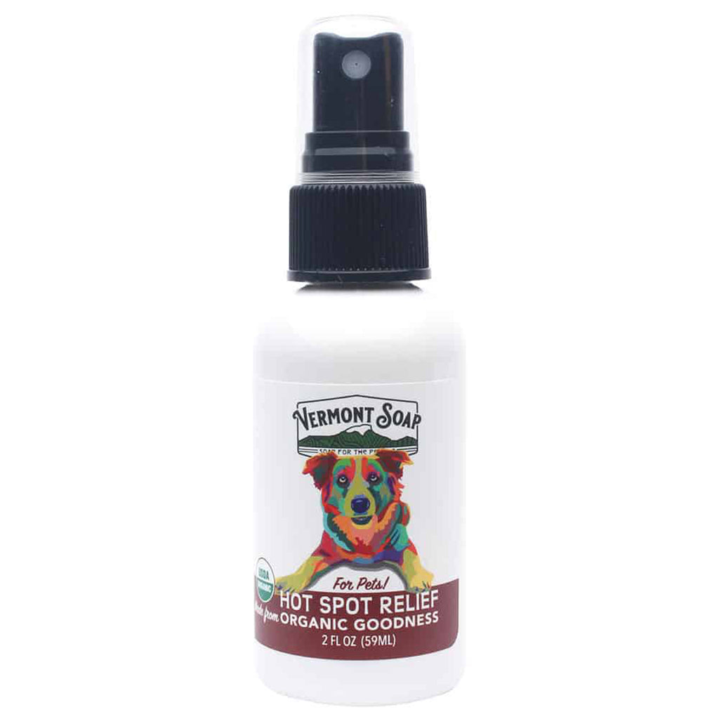 Dog Hot Spot Relief 2oz / 59ml - Vermont Soap