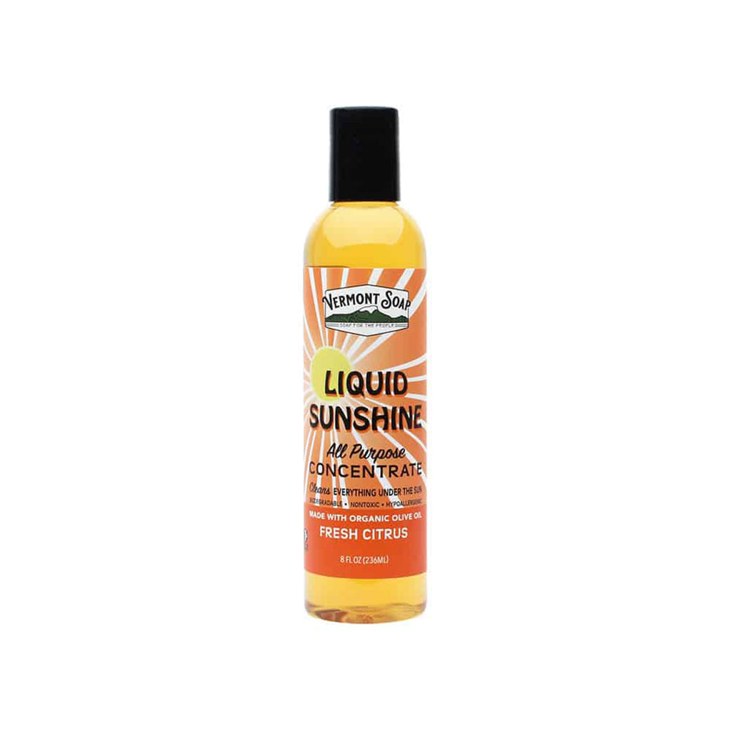 Liquid Sunshine Non Toxic Cleaner Concentrate - Vermont Soap