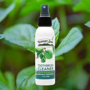 Toothbrush Cleaner 118ml Spray - Peppermint Vermont Soap