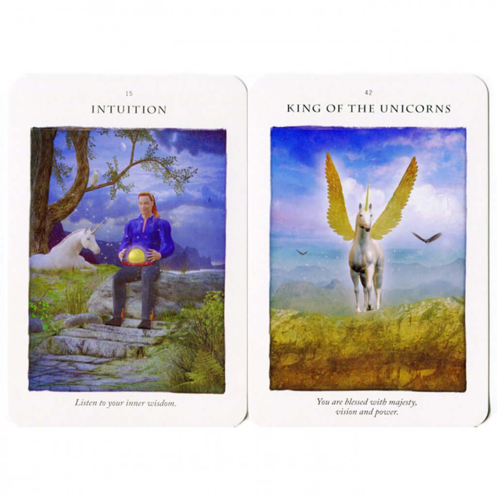 Unicorn Cards – 44-Card Deck with Guidance by Diana Cooper