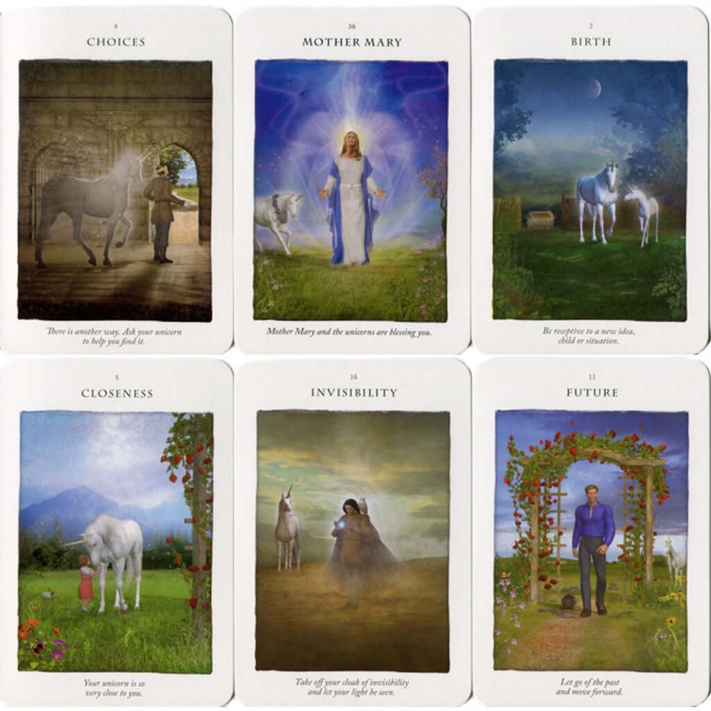 Unicorn Cards – 44-Card Deck with Guidance by Diana Cooper