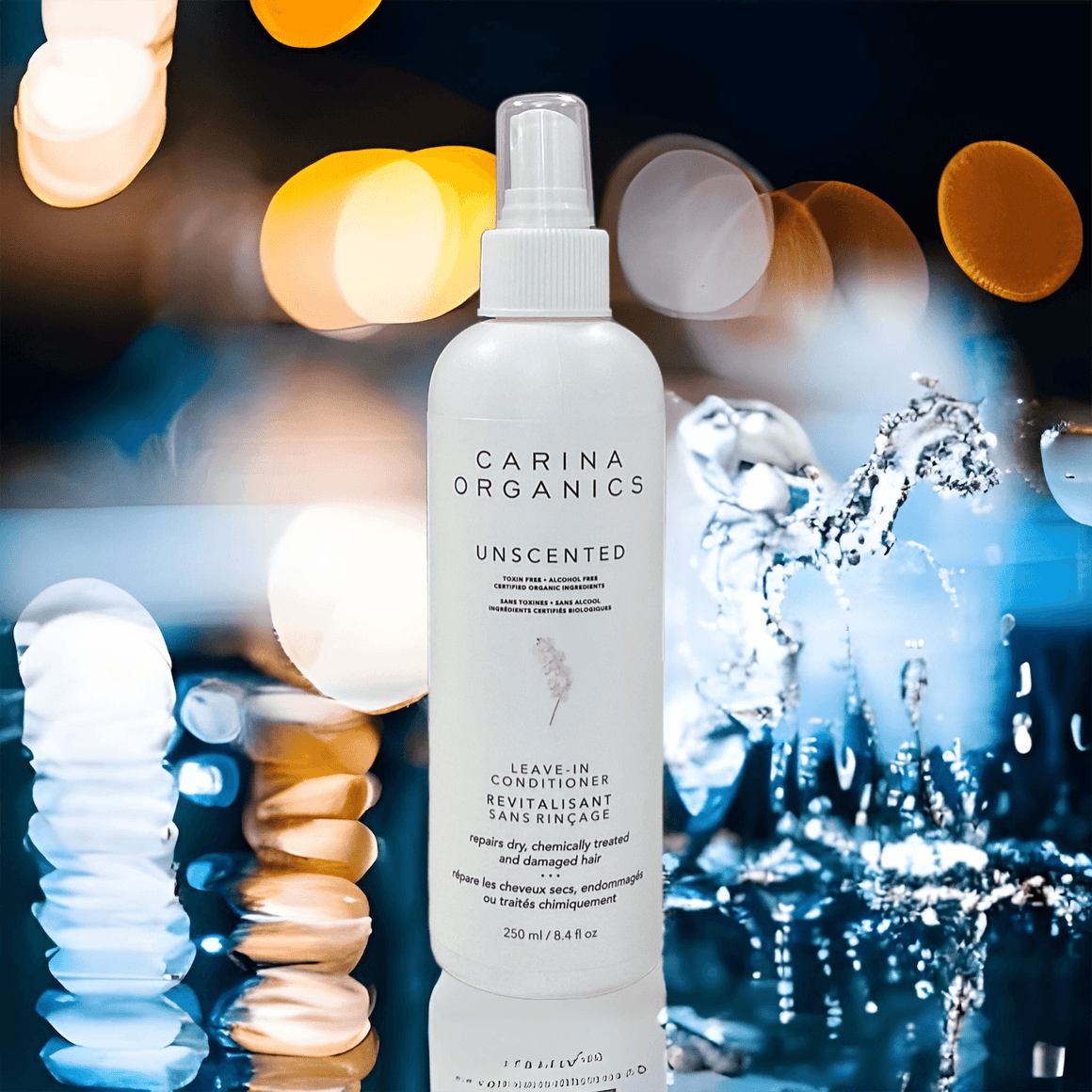 Unscented Leave-In Conditioner 250ml - Carina Organics