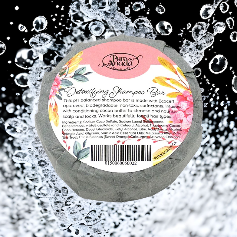 Detoxifying (Tea Tree & Sweet Orange) Natural Shampoo Bar - Pure Anada