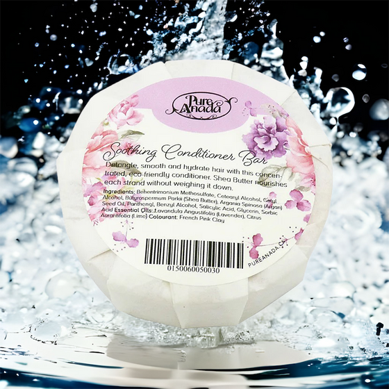 Soothing (Lavender & Lime) Natural Conditioner Bar - Pure Anada