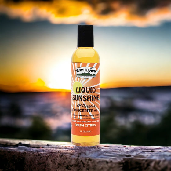 Liquid Sunshine Non Toxic Cleaner Concentrate - Vermont Soap